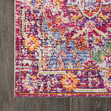 Flori Bohemian Medallion Area Rug